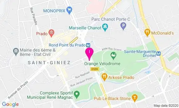 Localisation Anicee Estenoza