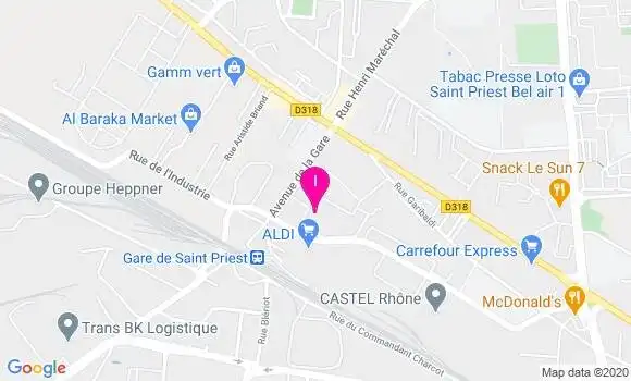 Localisation Noelle Hamza Zerigat