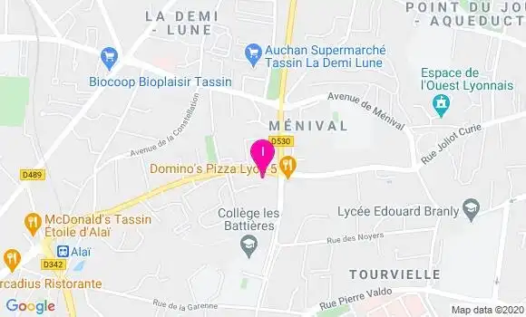 Localisation Manon Geoffroy