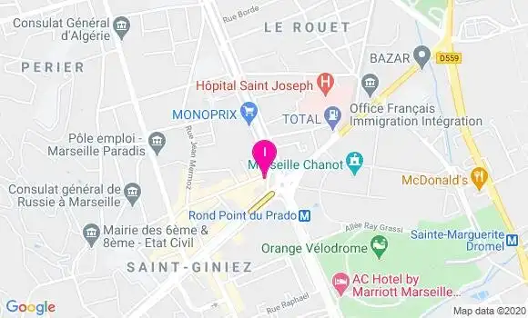 Localisation Daniel Darque
