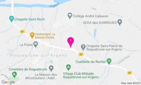 Localisation Hanane Vendetti