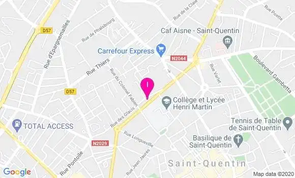 Localisation Helene Lebeau