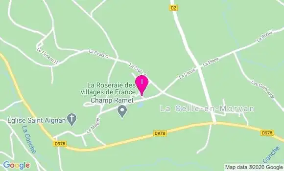 Localisation Marjolaine Latil