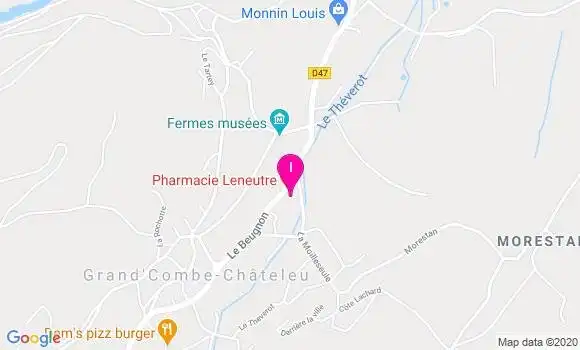Localisation Kim Besancon