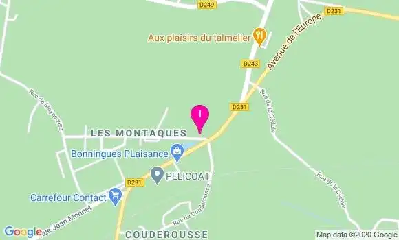 Localisation Marine Mouchon