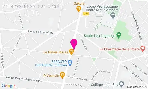Localisation Delphine Leclerc
