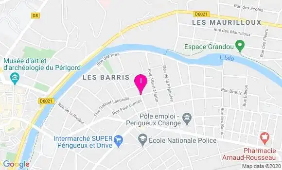 Localisation Marion Cumenal
