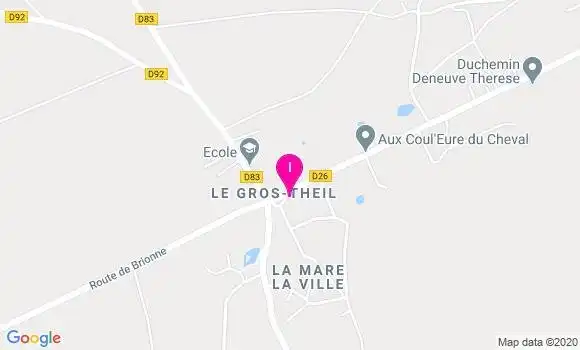 Localisation Elodie Gallay