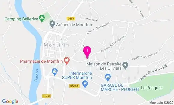 Localisation Cyrielle Duclos