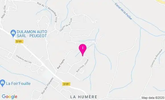 Localisation Noellie Faillefer Dujay