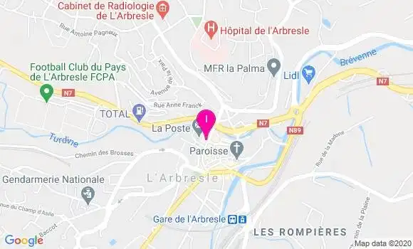 Localisation Baptiste Teissier