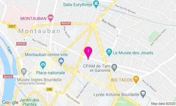 Localisation Anne Lise Lefrancois