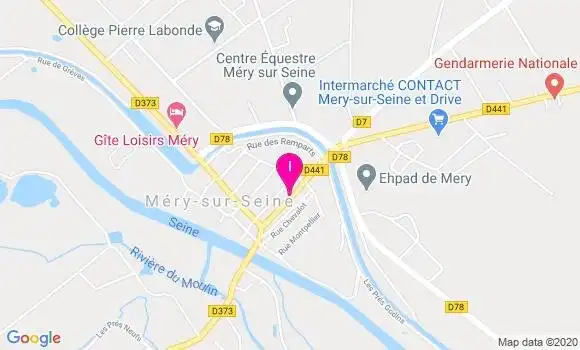 Localisation Emmanuelle Niverts