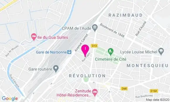 Localisation Aurelie Roussel