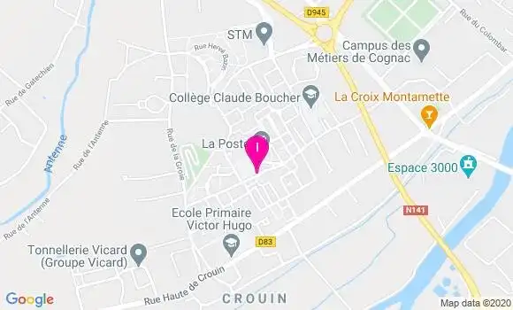 Localisation Isabelle Poirier