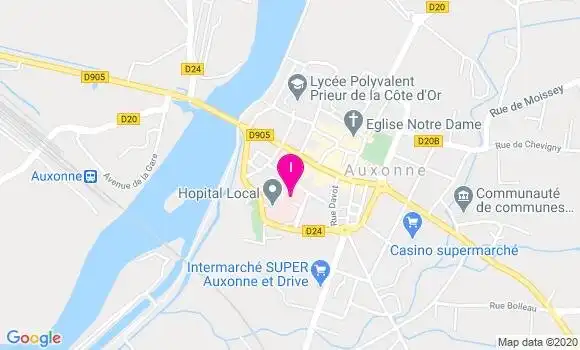 Localisation Virginie Marin