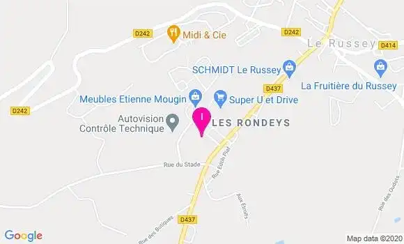Localisation Aurore Sire
