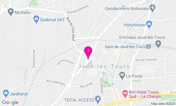 Localisation Charlotte Leclerc