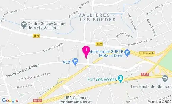 Localisation Nicolas Hamm