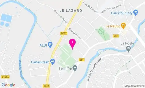 Localisation Martine Lesschaeve