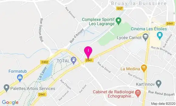 Localisation Coralie Parrennes