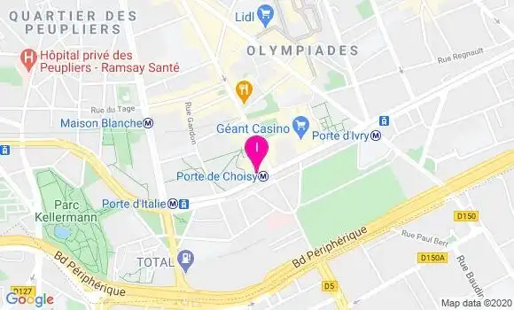Localisation Christel Rouquier