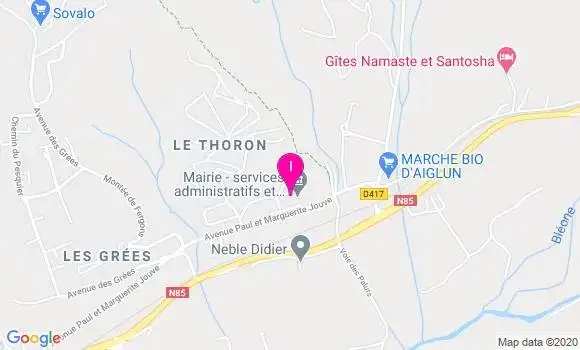 Localisation Sandra Lebroc