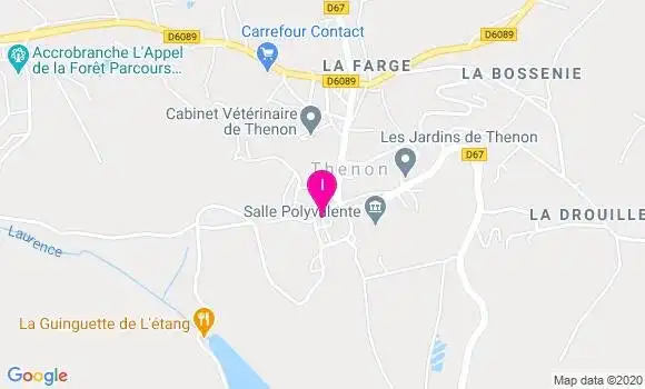 Localisation Laure Moreau