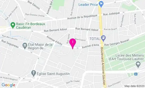Localisation Frederic Martin