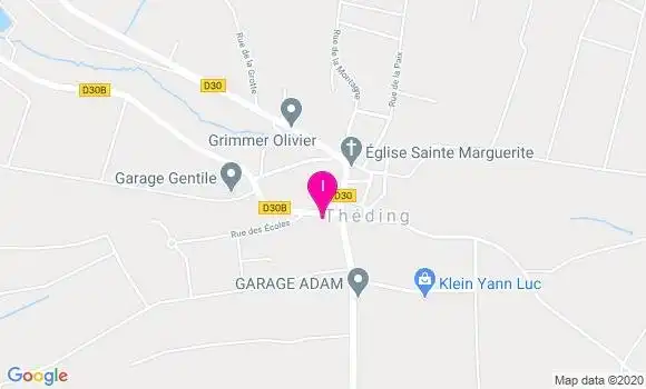 Localisation Cindy Gauthier