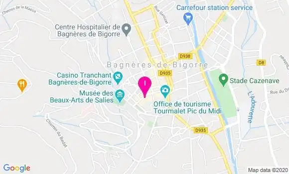 Localisation Emilie Carrere