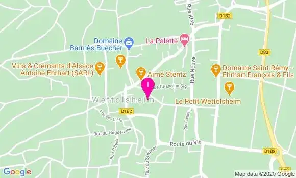 Localisation Helene Rebischung