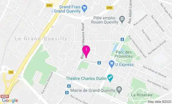 Localisation Emilie Percheron