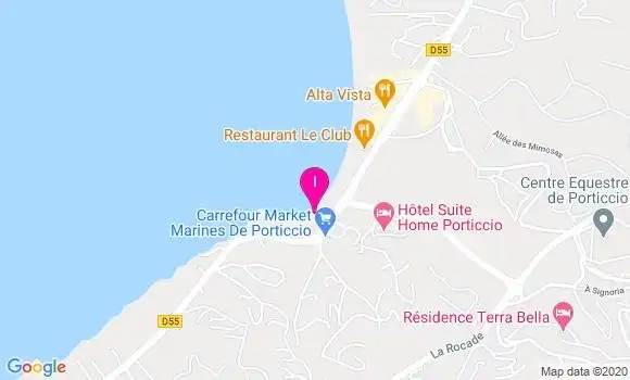 Localisation Alice Martinetti