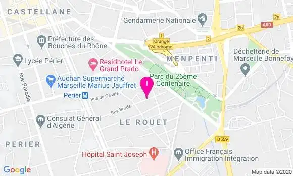 Localisation Magalie Fratta