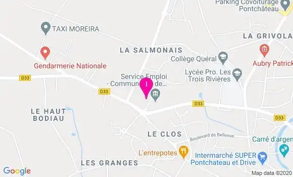 Localisation Stephanie David