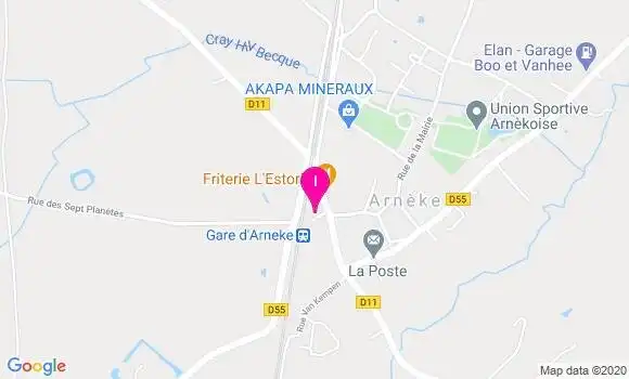 Localisation Clotilde Vanheems