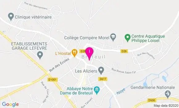 Localisation Flore Pezier