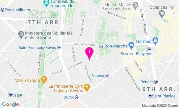 Localisation Morgane Voisin