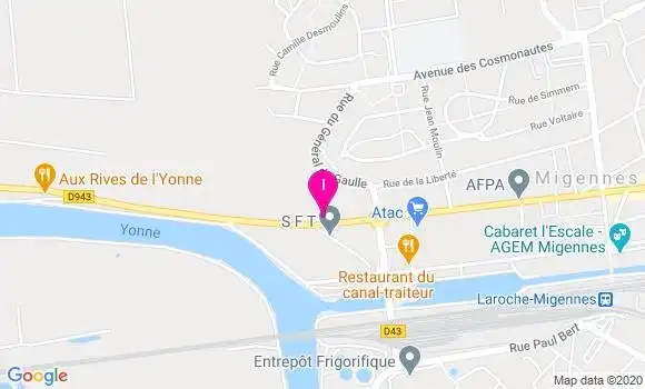 Localisation Aurelie Frery