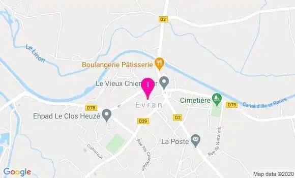 Localisation Marina Petit