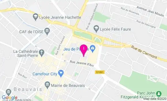 Localisation Virginie Dubus