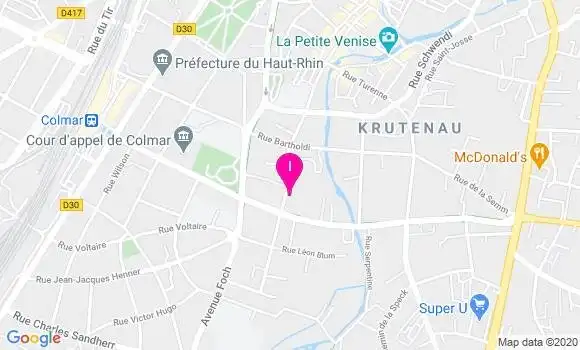 Localisation Christel Buecher