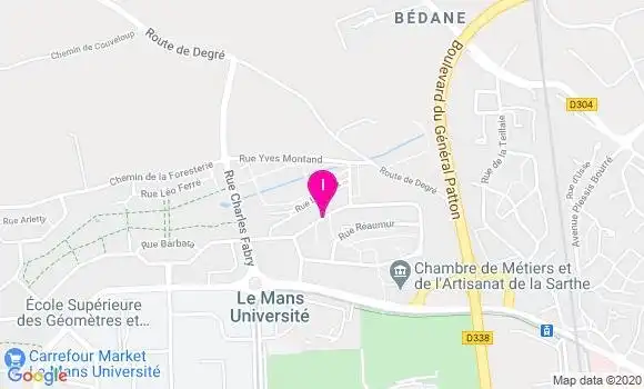 Localisation Isabelle Mury