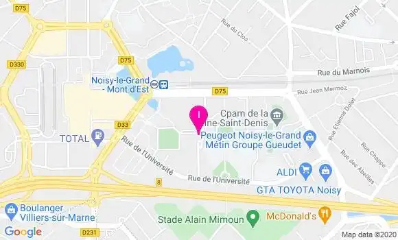 Localisation Elsa Pignol
