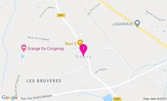 Localisation Laure Friaud