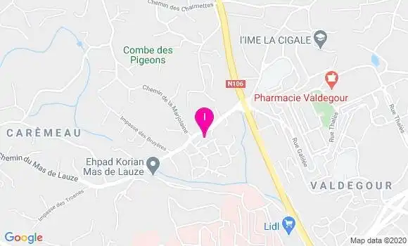 Localisation Remy Chastanier