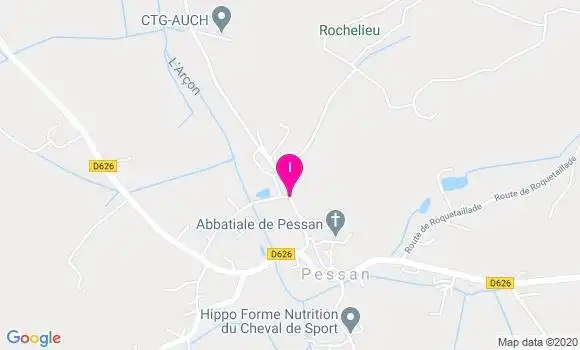 Localisation Delphine Gesta