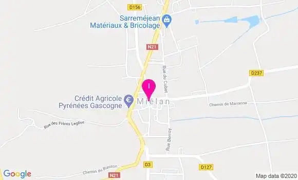 Localisation Marie Pierre Darre