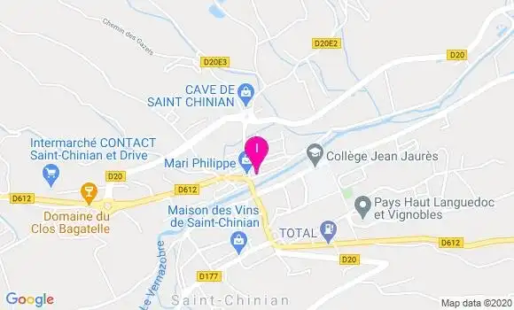 Localisation Samuel Cheron